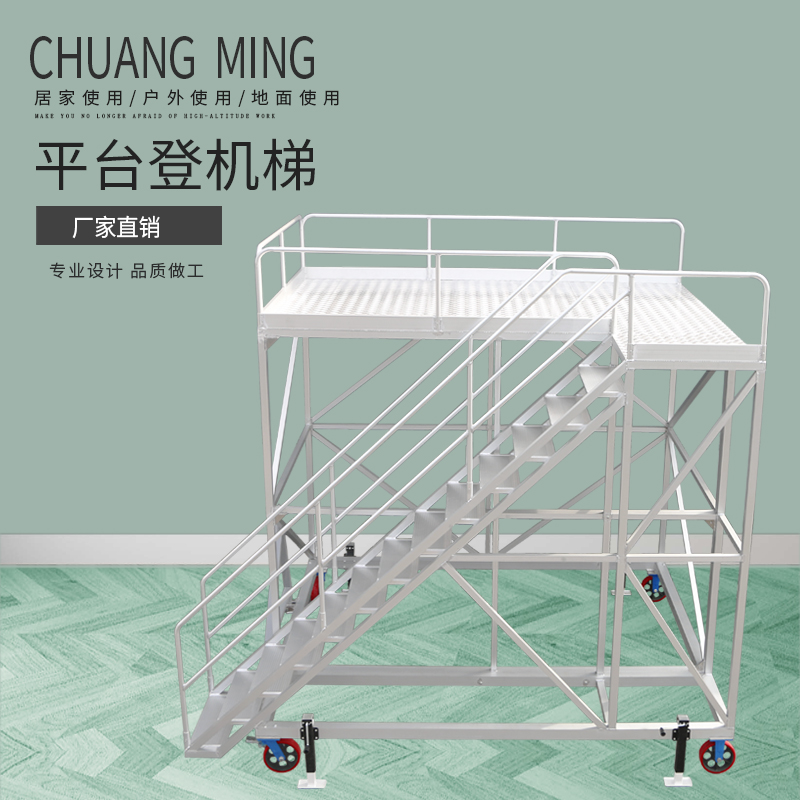 Platform boarding ladder